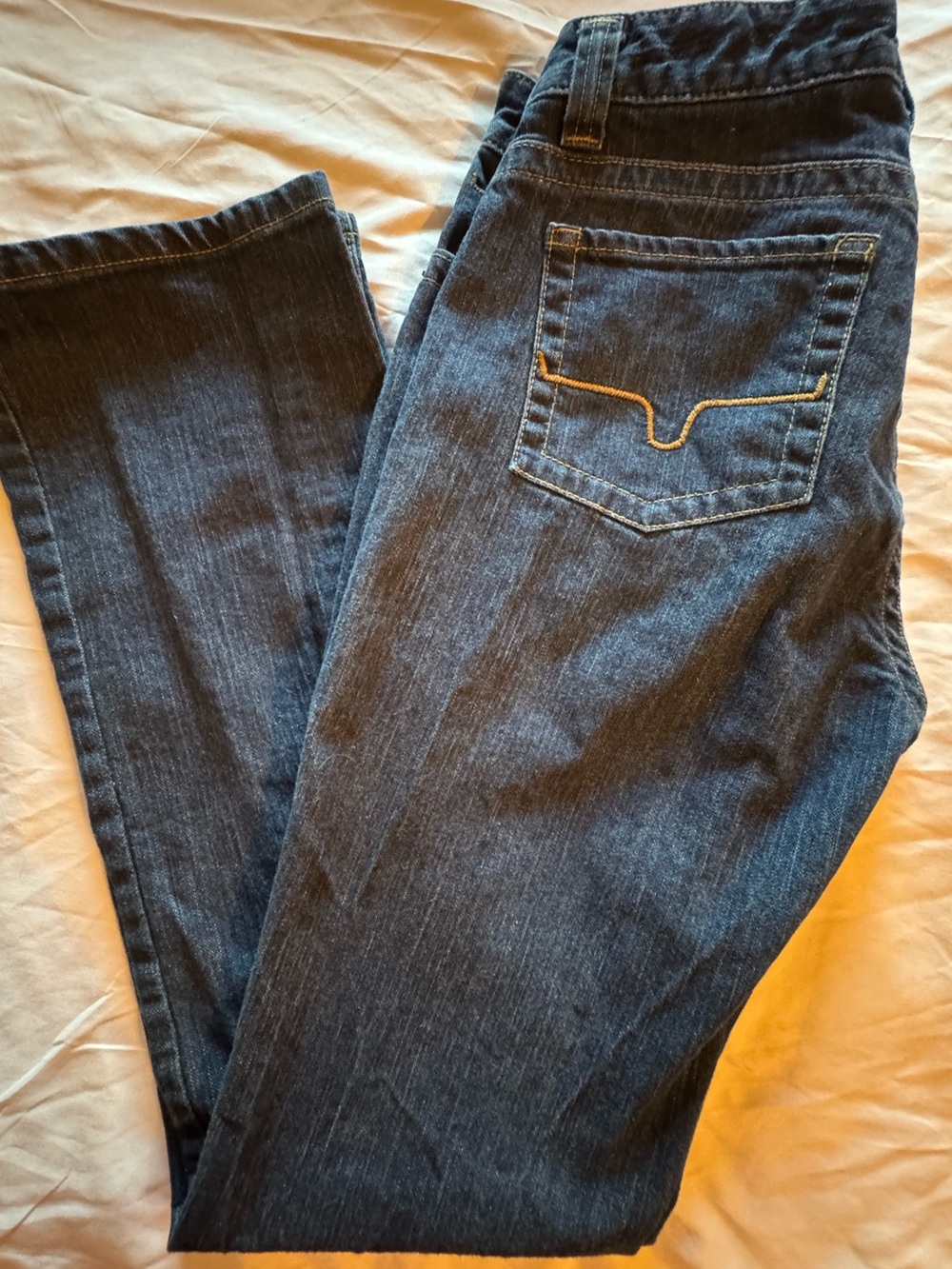 Kimes Ranch Western ‘Betty’ Dark Wash Modest Boot Cut Jeans